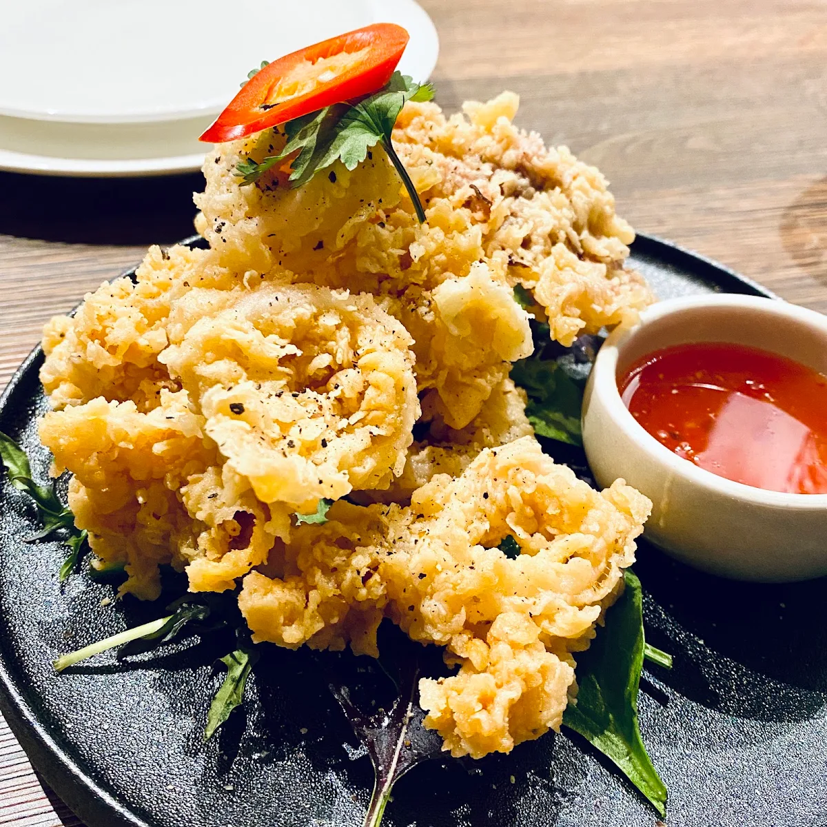Pepper Squid, Imm Thai Restaurant
