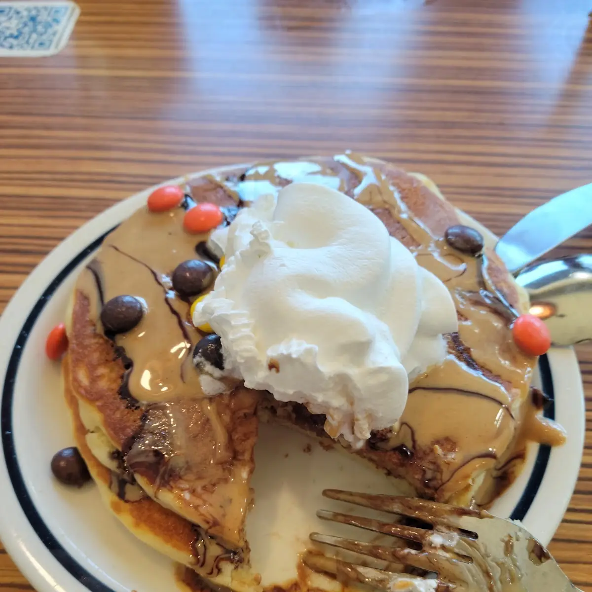 Reese's Peanut Butter Pancakes