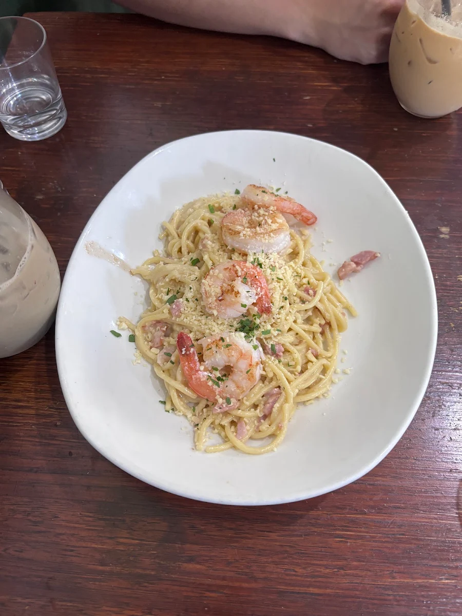 Seafood Angel-Hair Pasta, Paddock on Crown