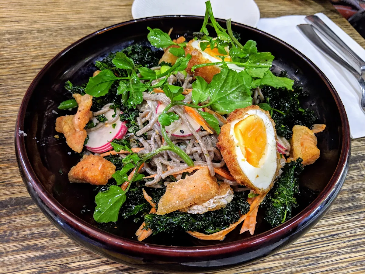 Soba Noodle Salad, Paddock on Crown