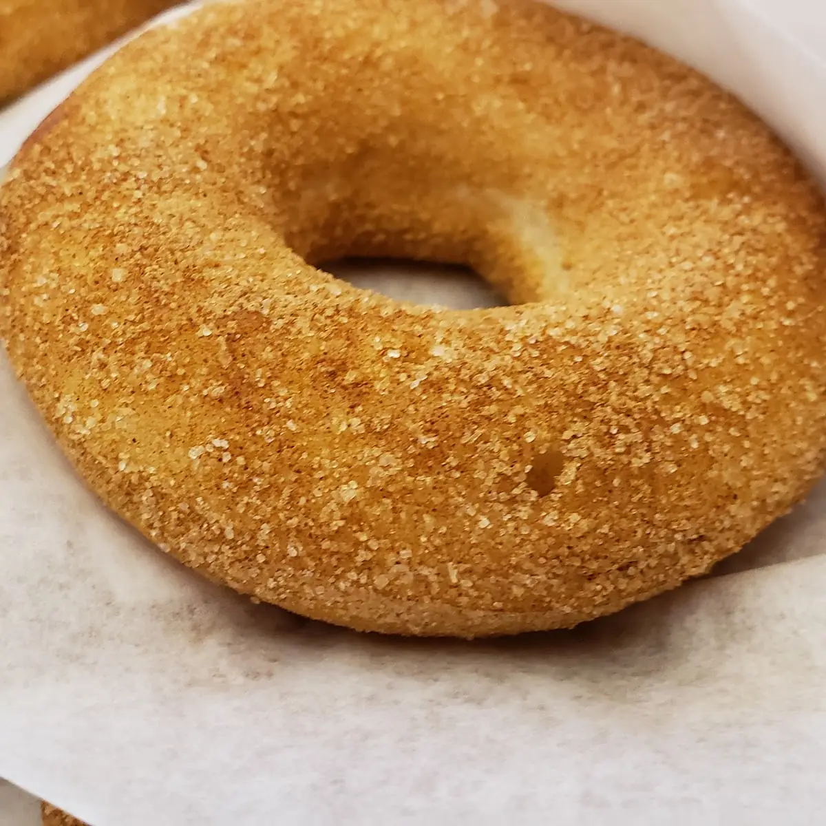Vegan Cinnamon Sugar Donuts