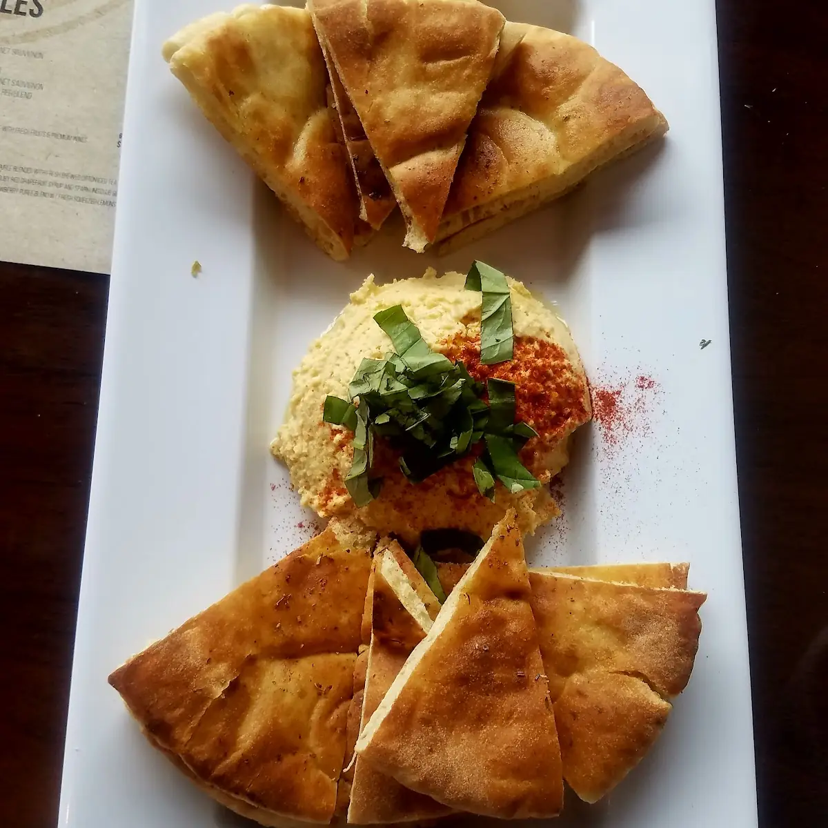 Hummus with Pita Bread