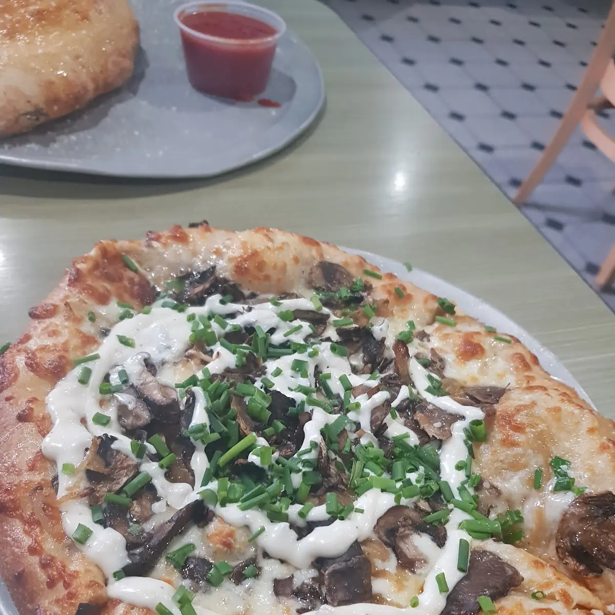 Mushroom Pizza