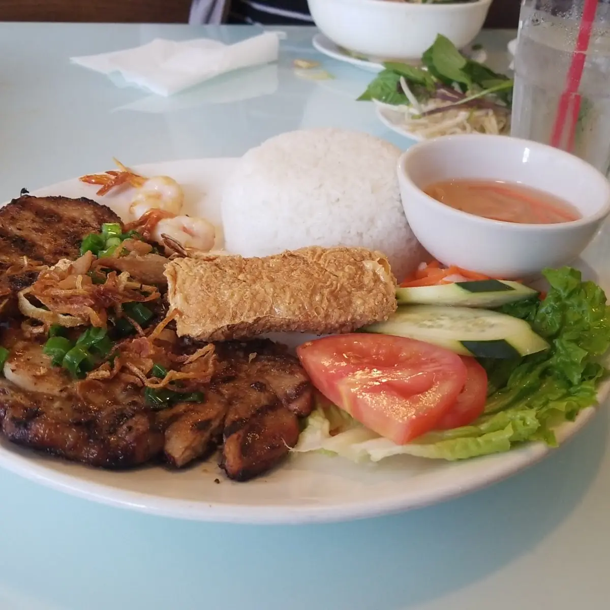 Com Suon Tom Porkchop and Shrimp