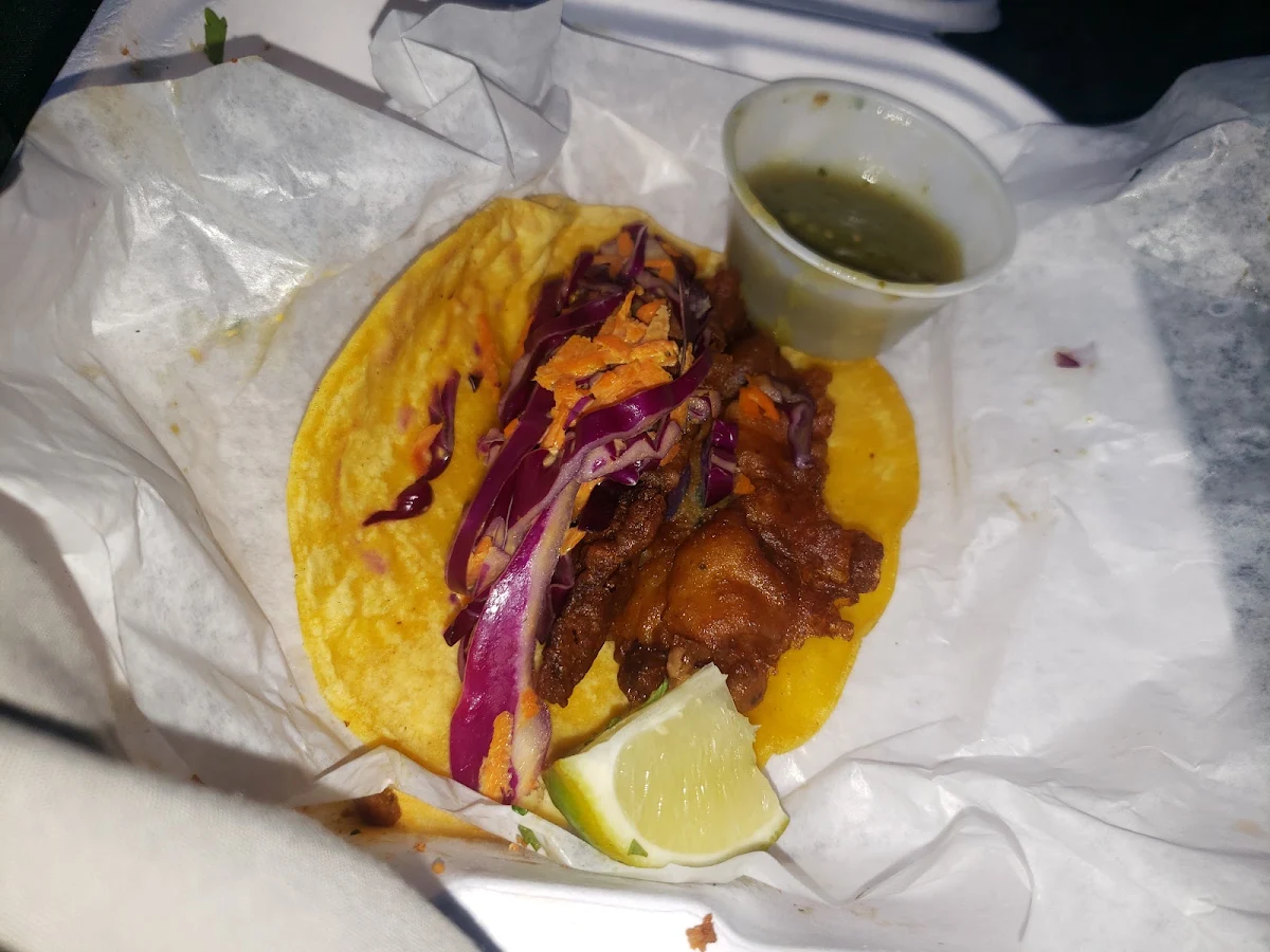Taco de Poisson Fish Pescado, La Taqueria d'Hochlag