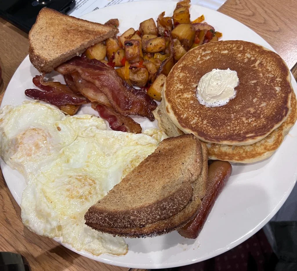Egg and Sausage Big Breakfast