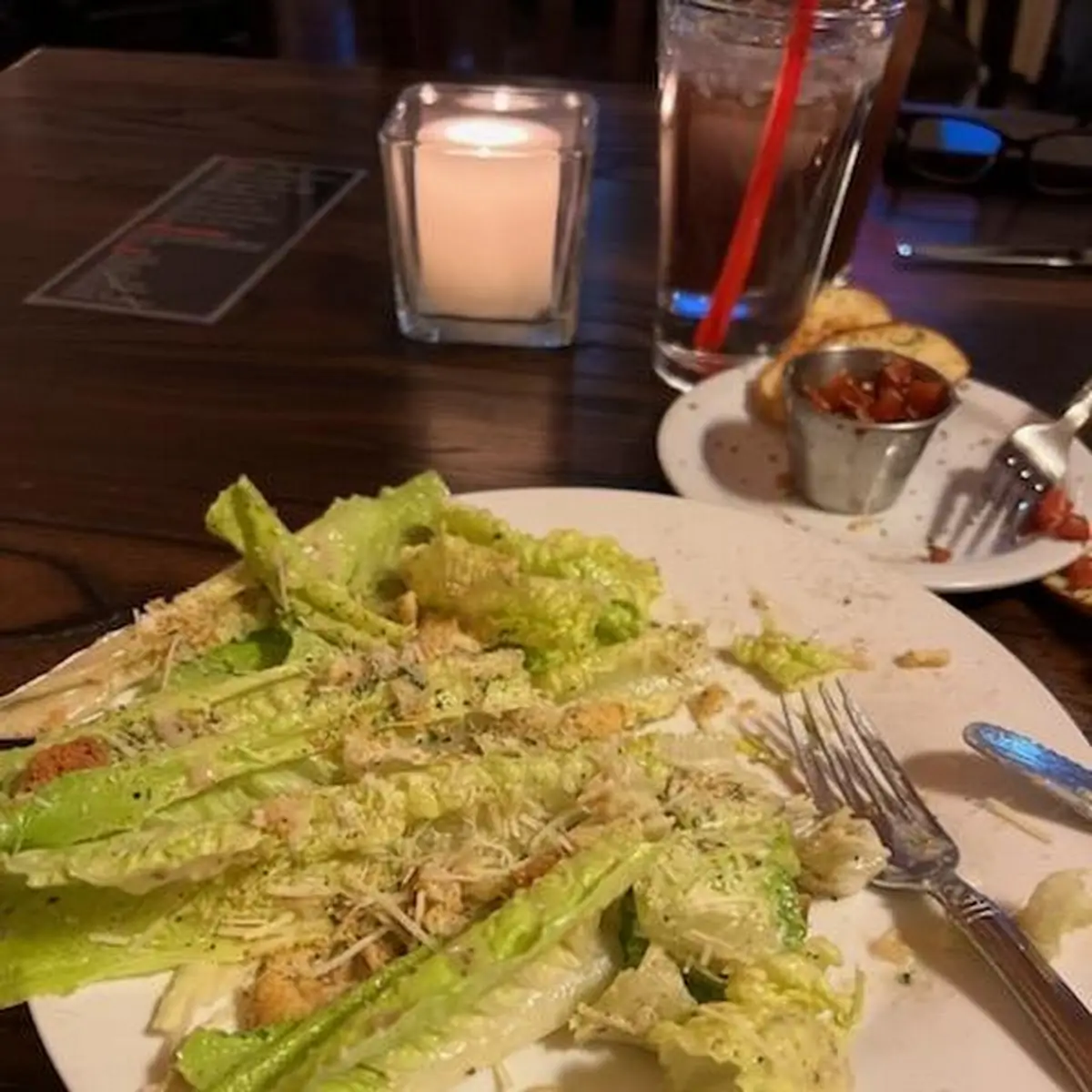 Caesar Salad Crisp and Ice Cold