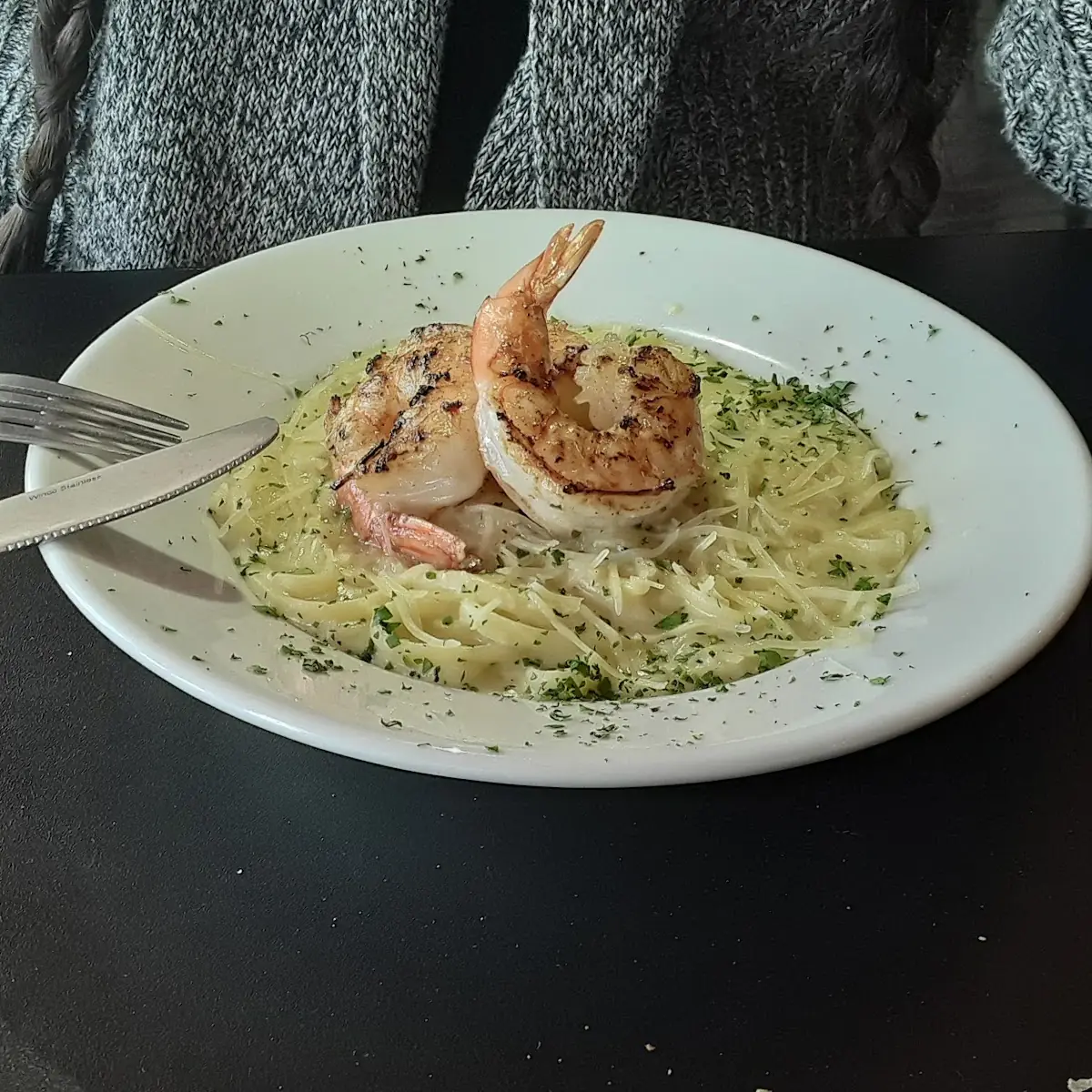 Shrimp Alfredo