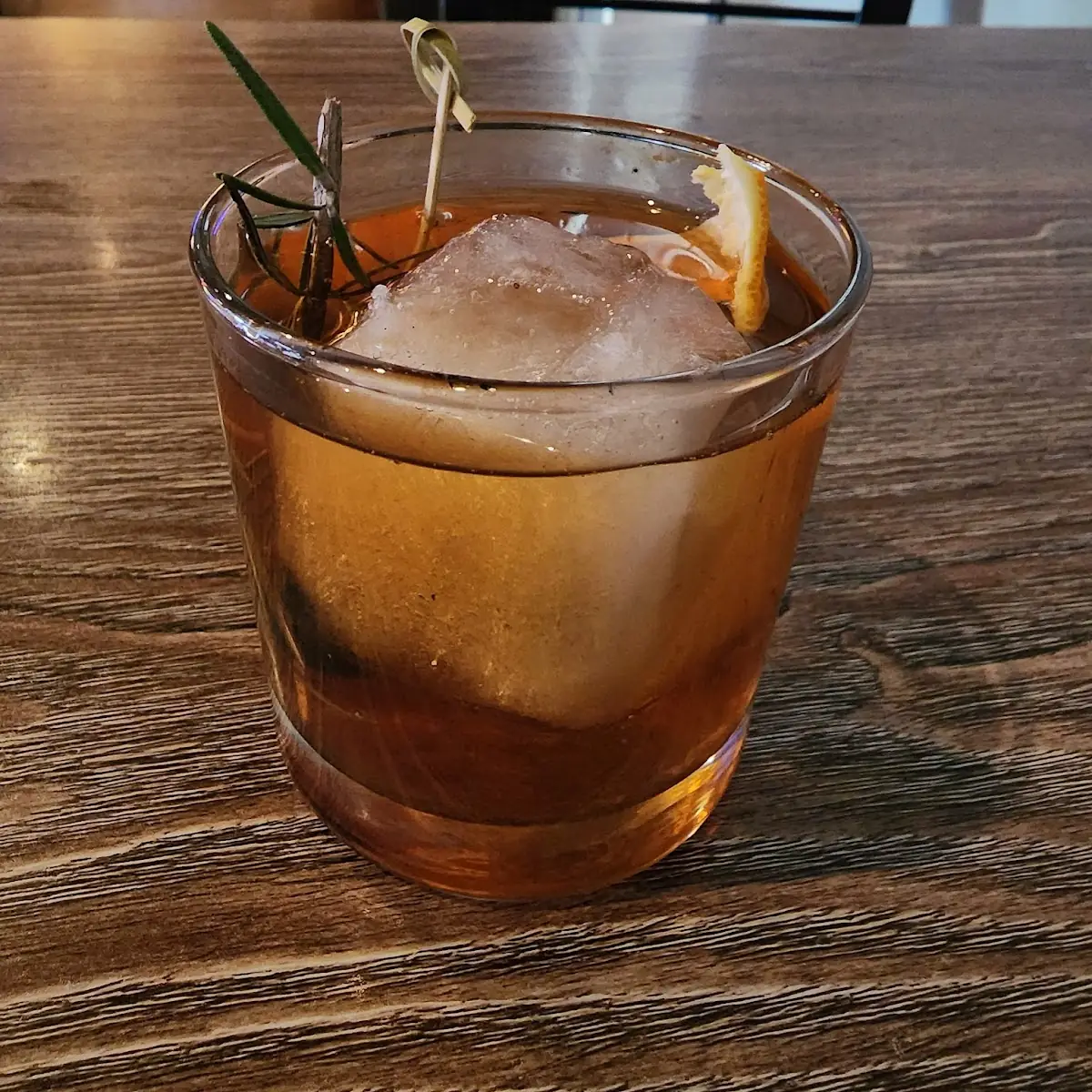 Smoked Old Fashioned