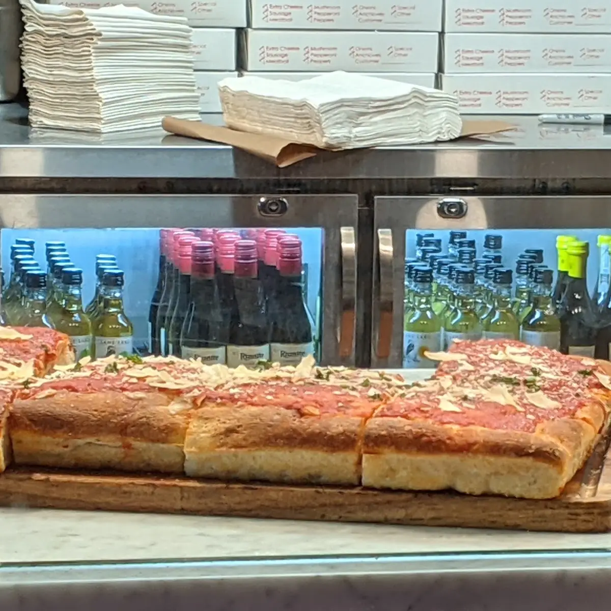 Sicilian Pepperoni Pizza