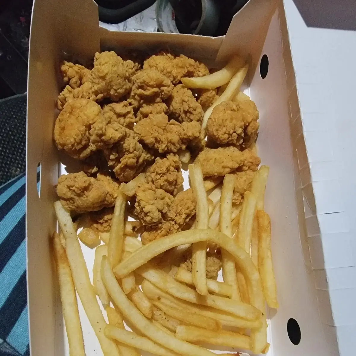 Large Popcorn Chicken Box