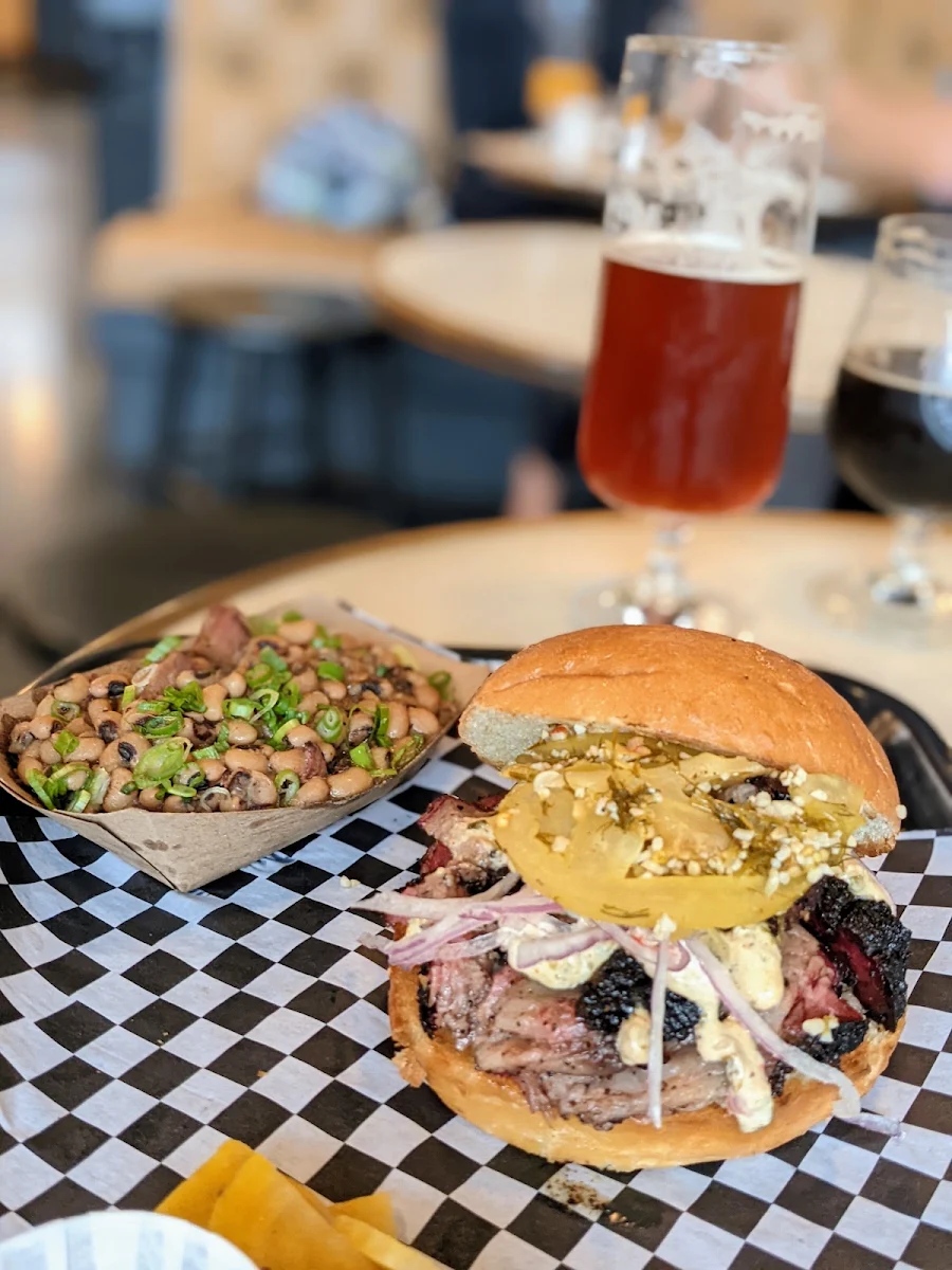 Barbecue Brisket Sandwich