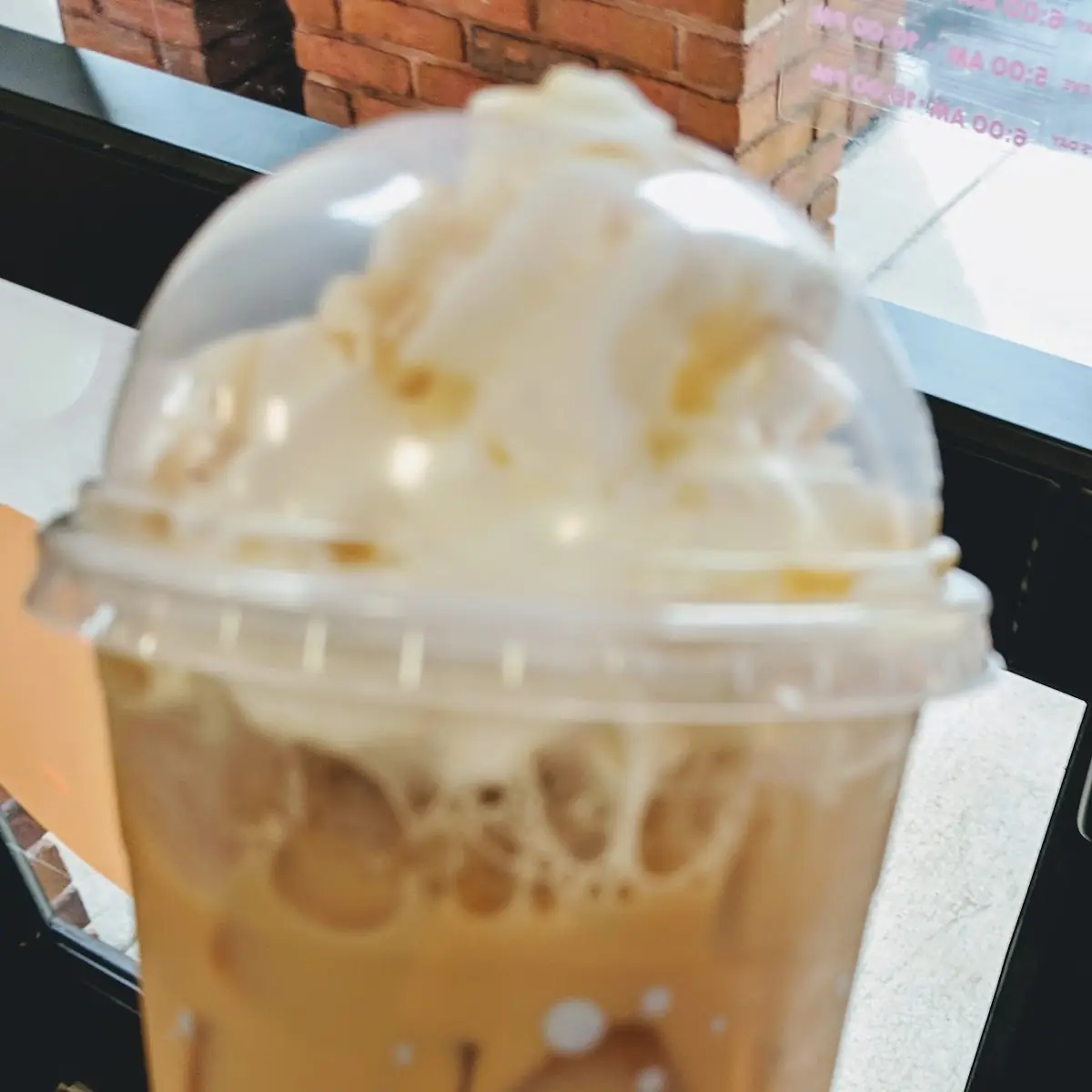 Iced Caramel Latte