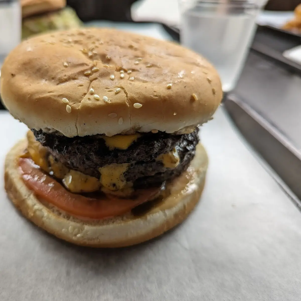 Triple Cheeseburger