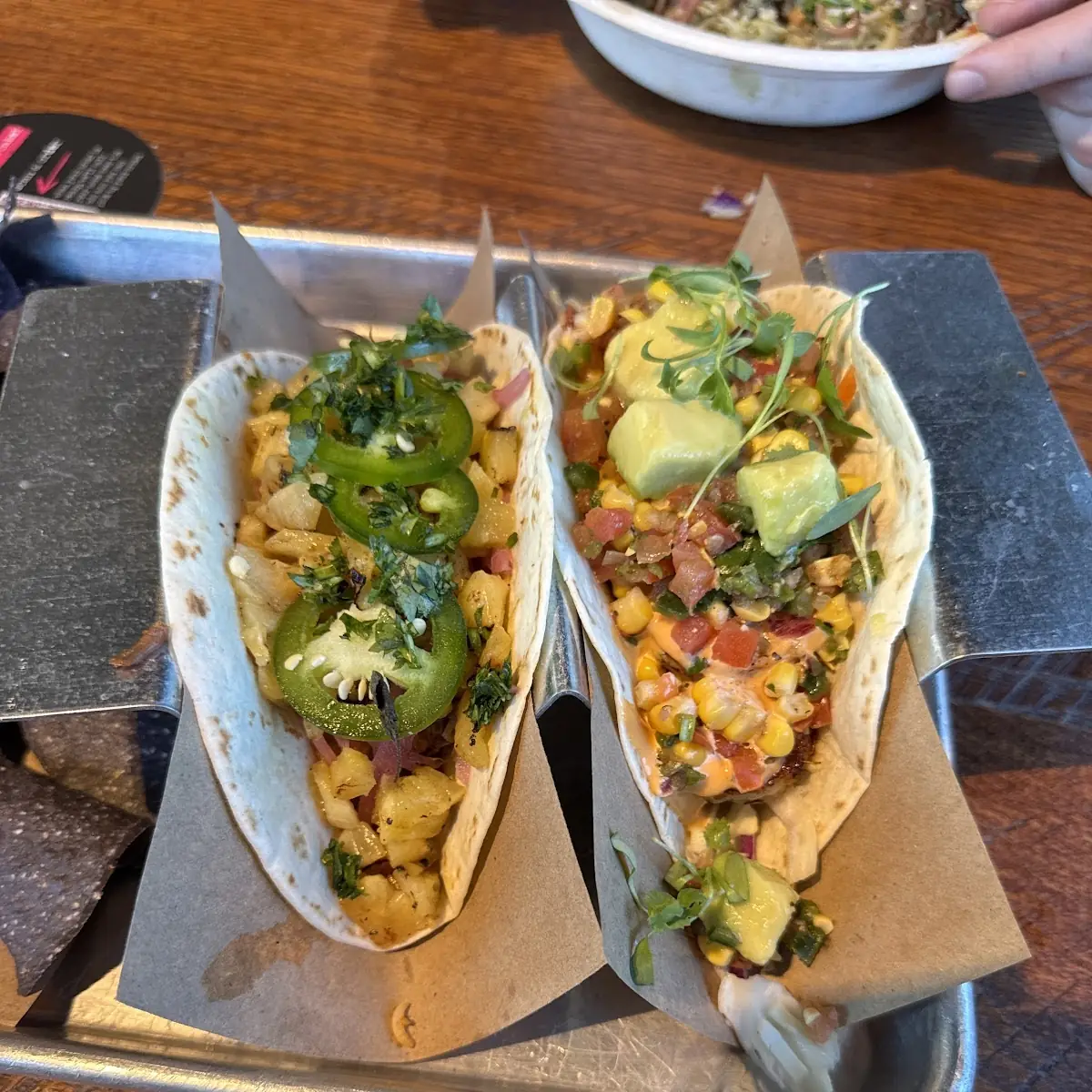 Korean Fried Rice Taco