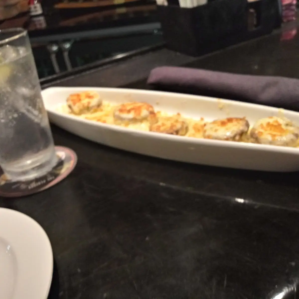 White Cheddar Stuffed Mushrooms