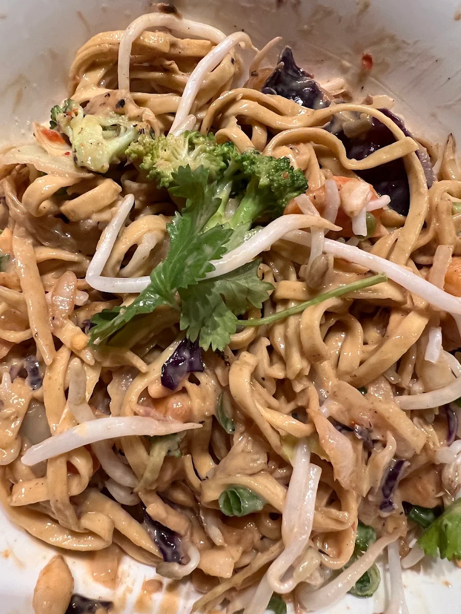 Peanut Sauce Noodles, Noodlebox