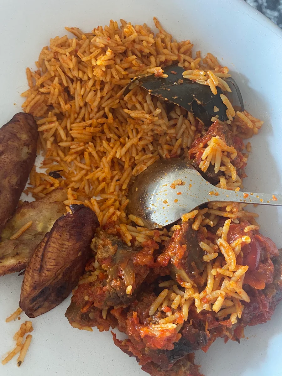 Jollof Rice and Plantains, Adonai