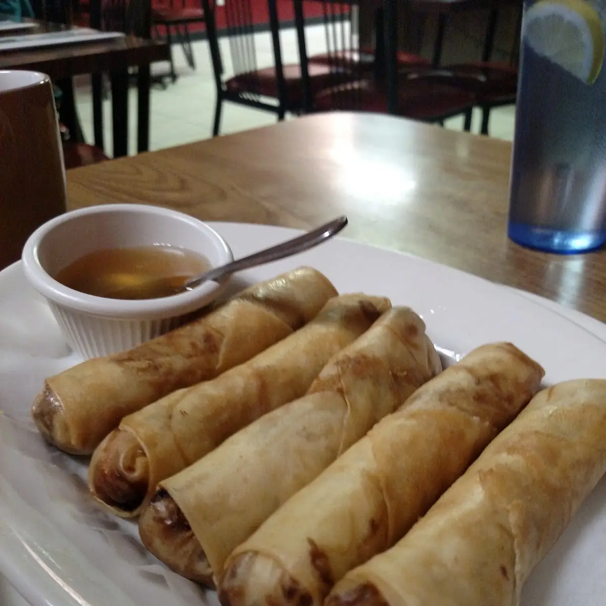 S 3. Shrimp Egg Rolls (4)