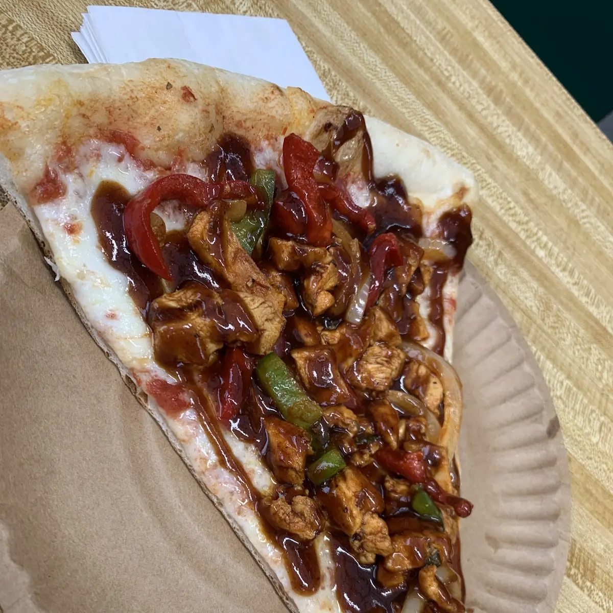 Chipotle Chicken with Read and Green Peppers
