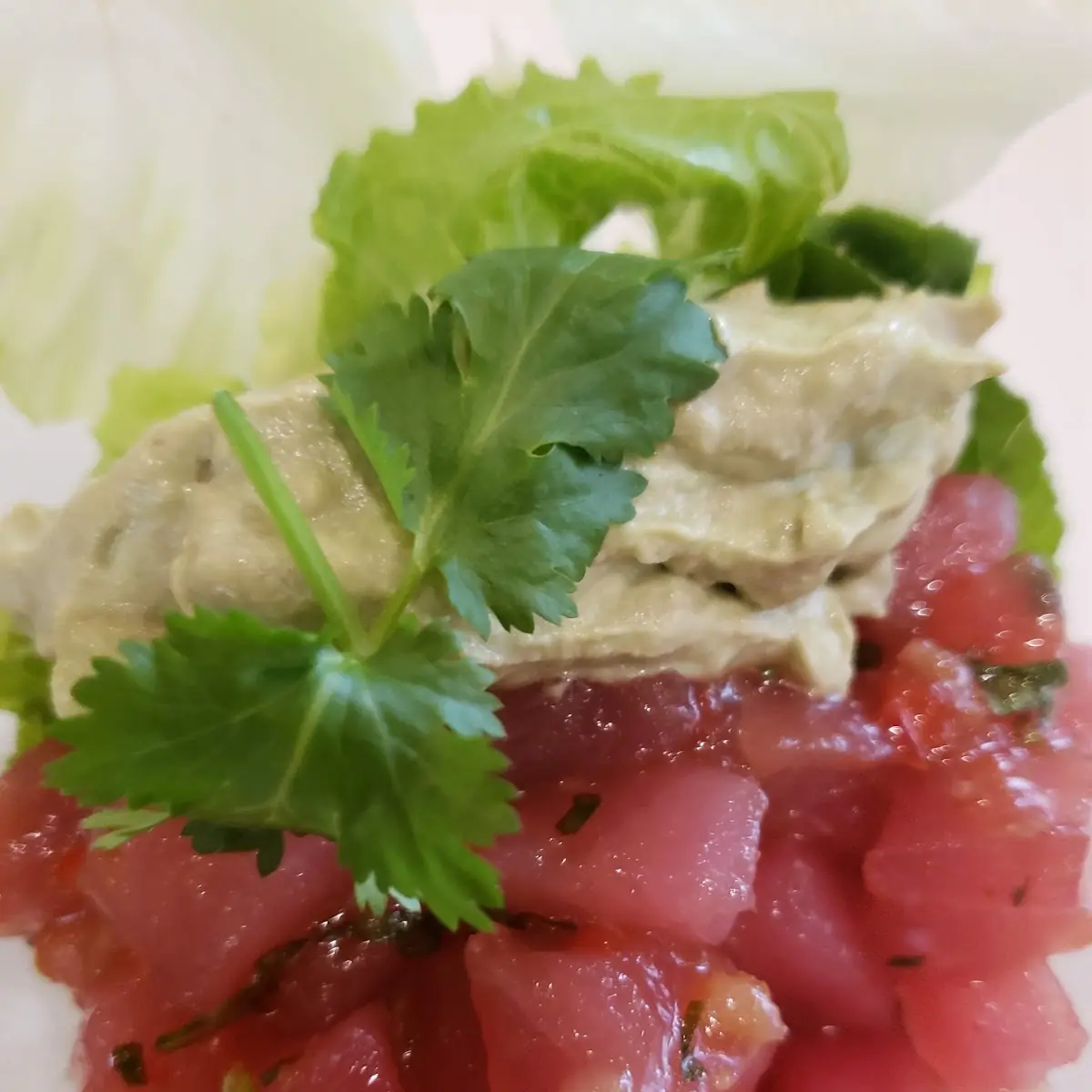 Ahi Tuna Poke Stack