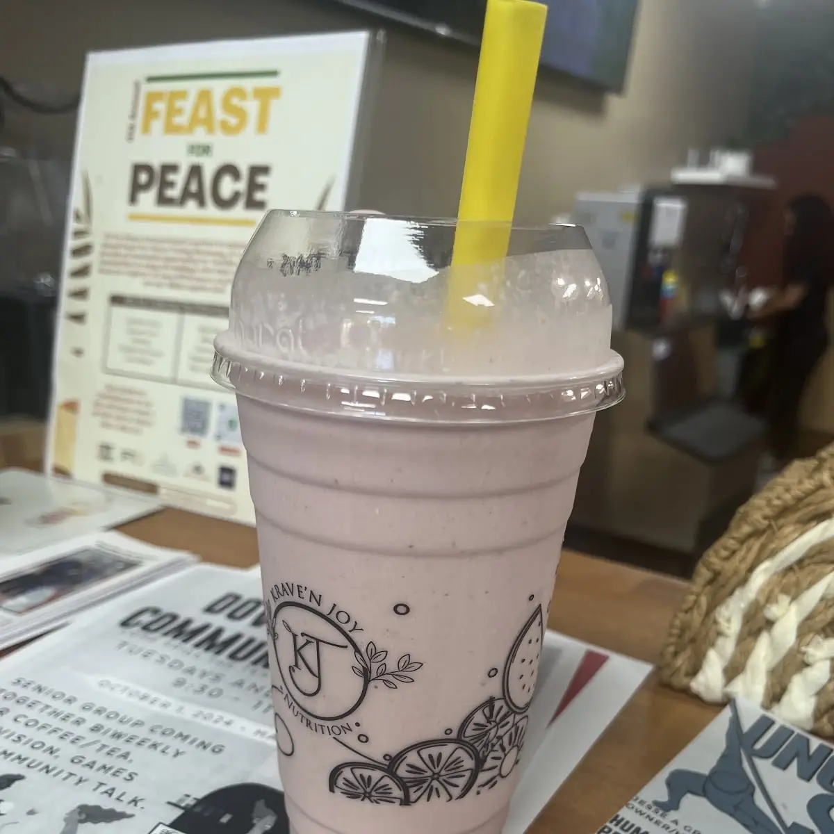 Strawberry Banana Protein Shake