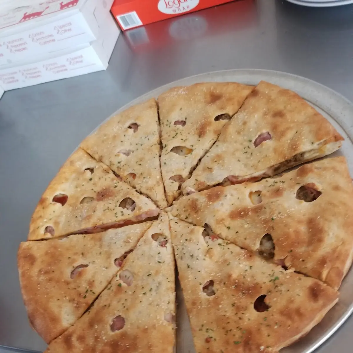 Stuffed Meat Pizza