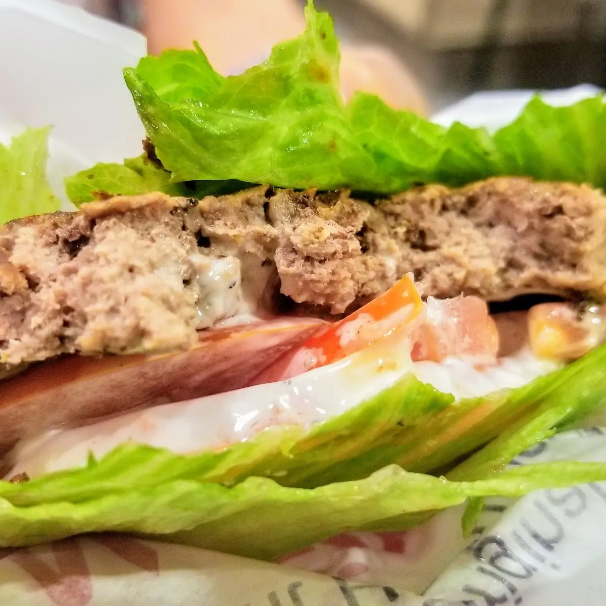 Lettuce Wrap Burger