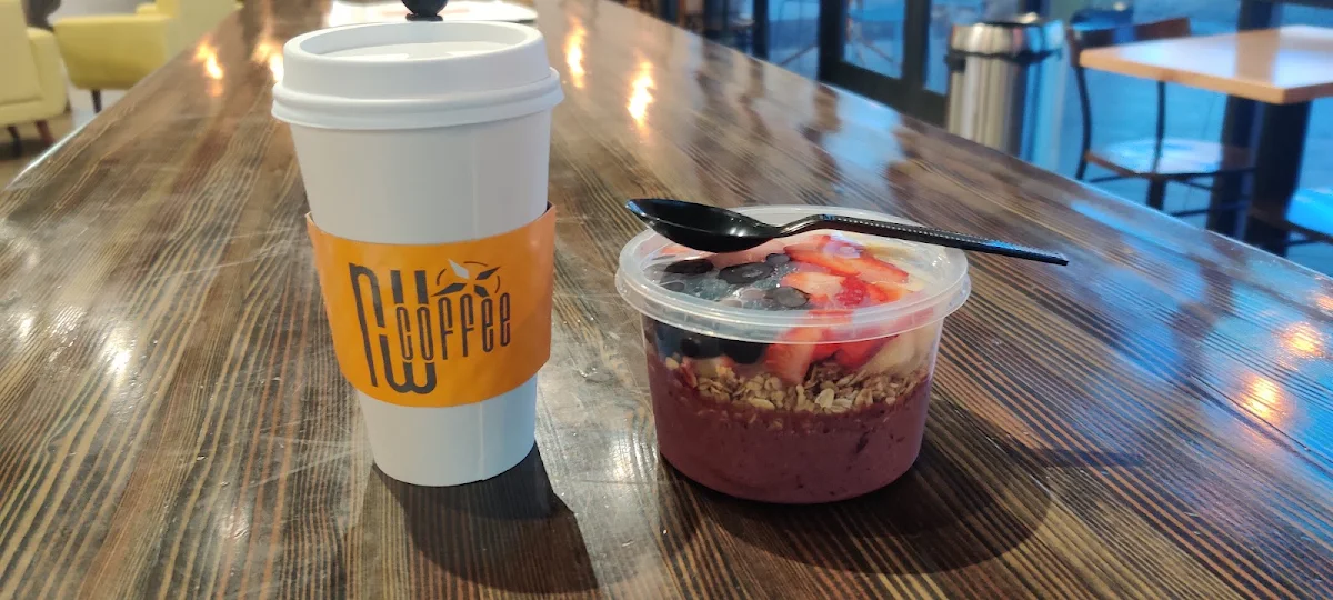 Hazelnut Mocha and Berry Bowl