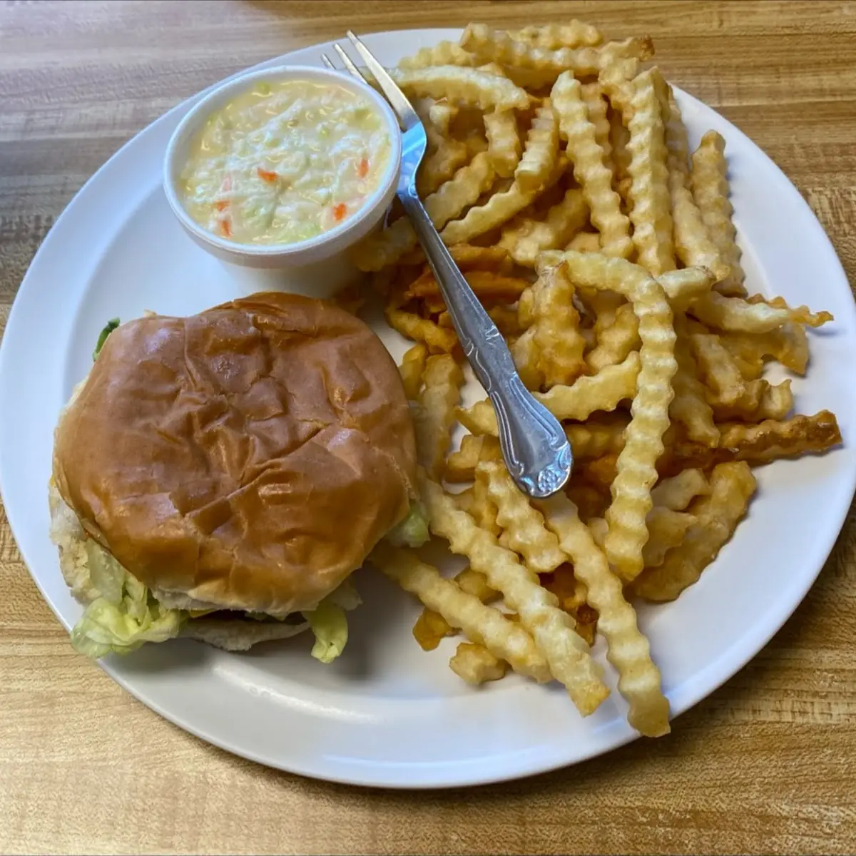 Double Cheeseburger Large Fries