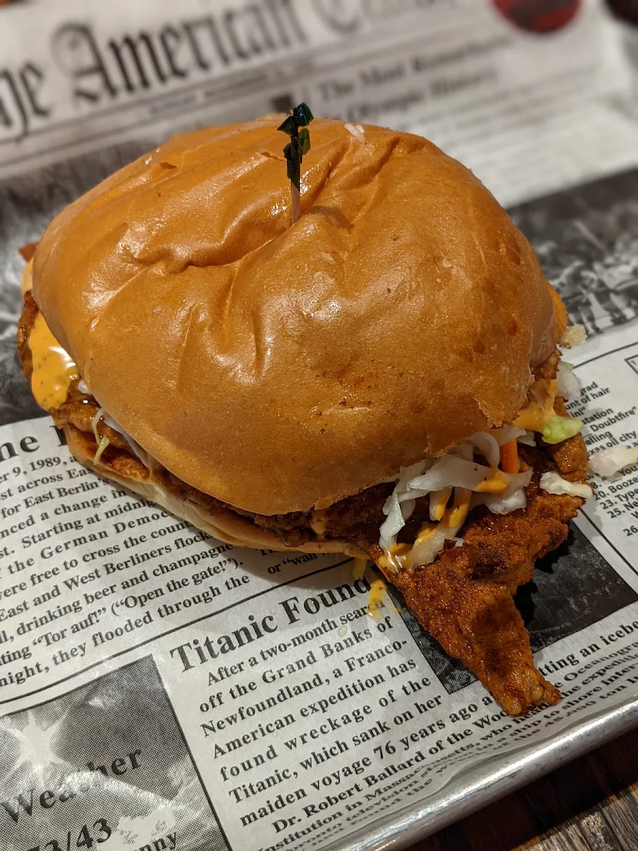 Nashville Hot Chicken Burger
