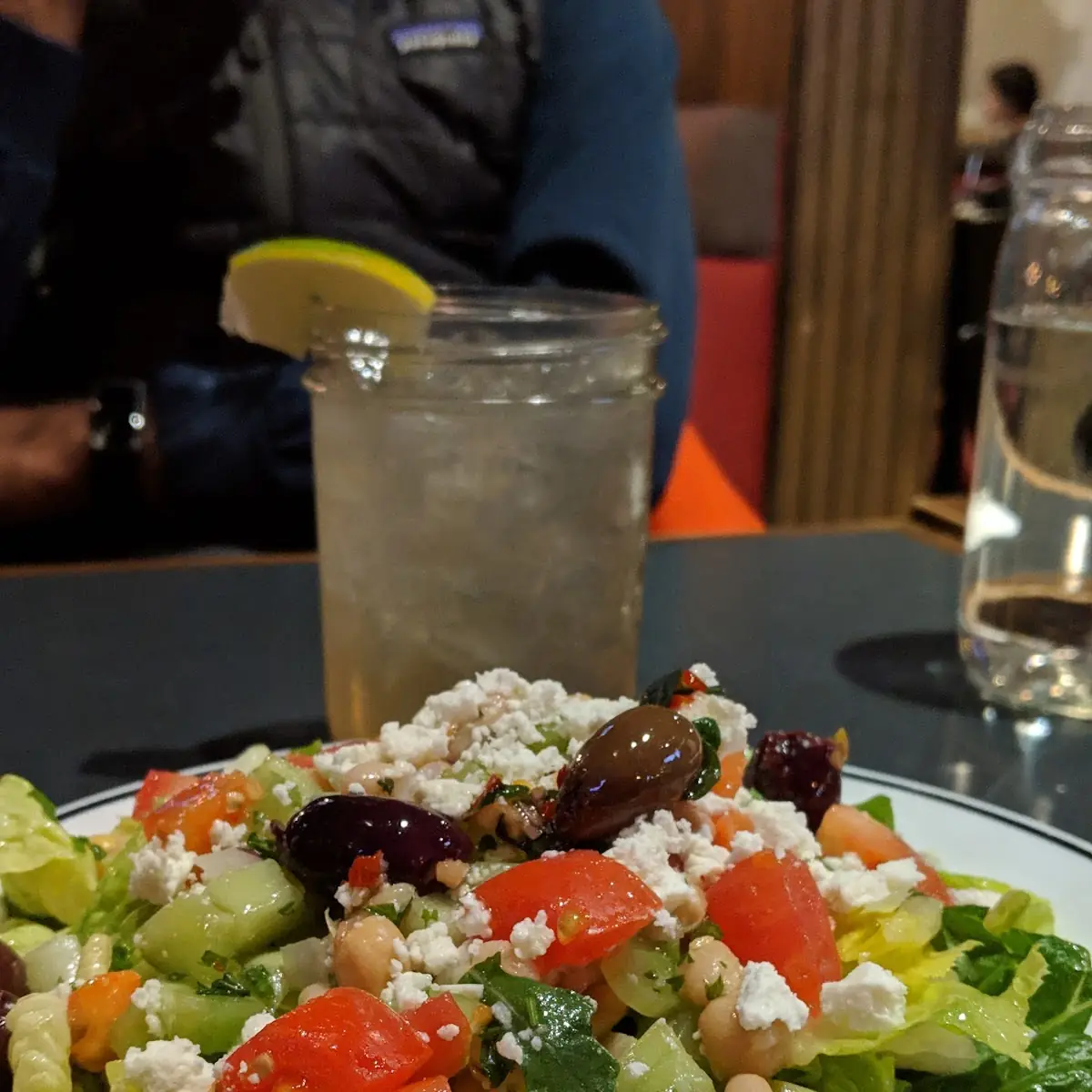 Greek Salad with Olives
