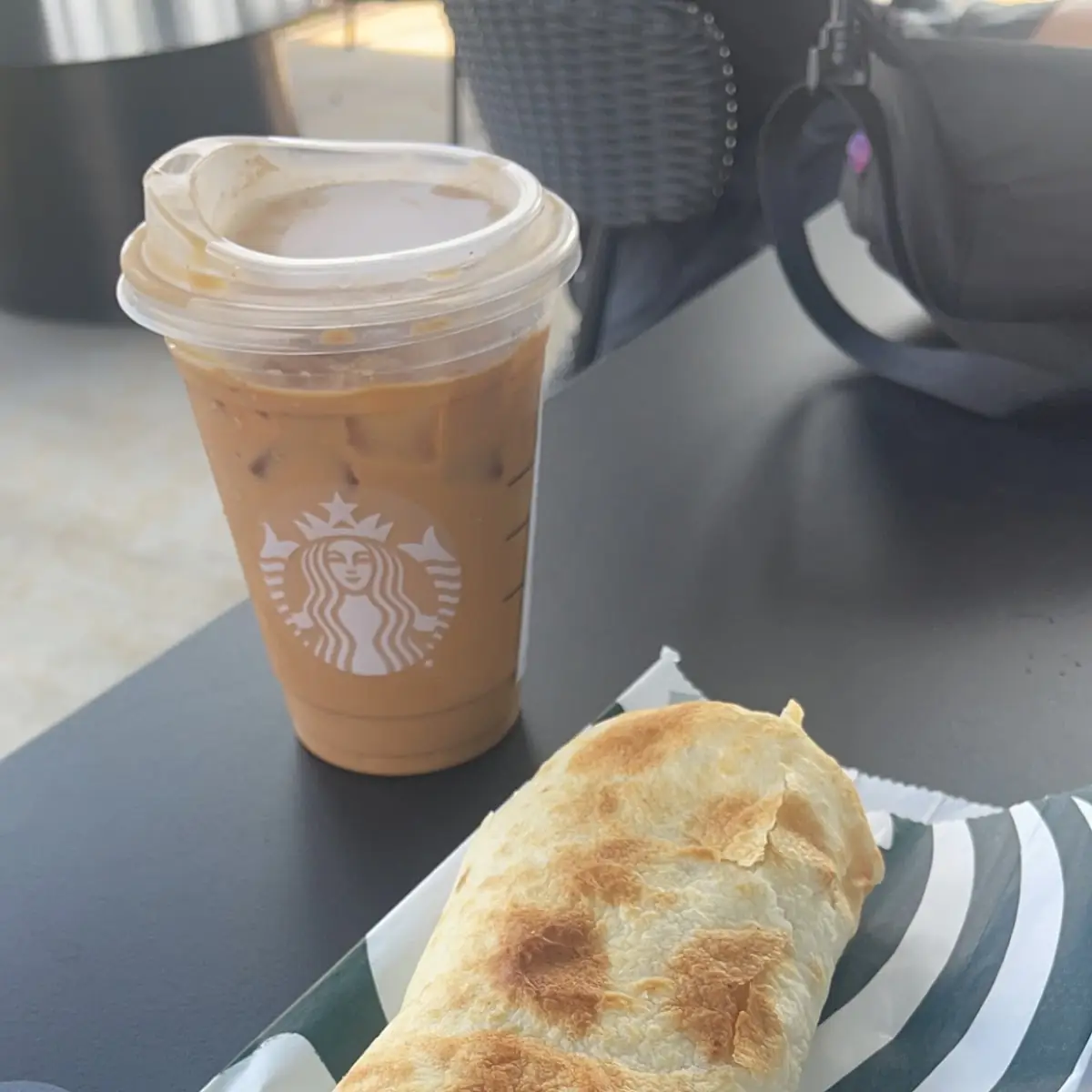 Bacon Sausage & Egg Wrap