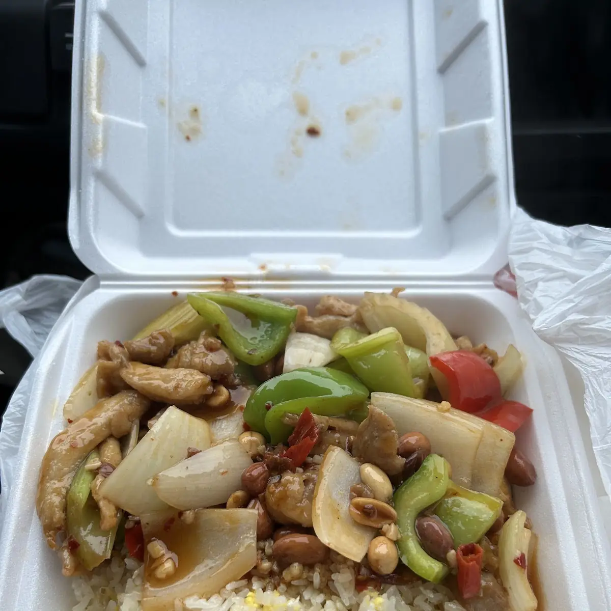 Stir Fried Chicken with Rice