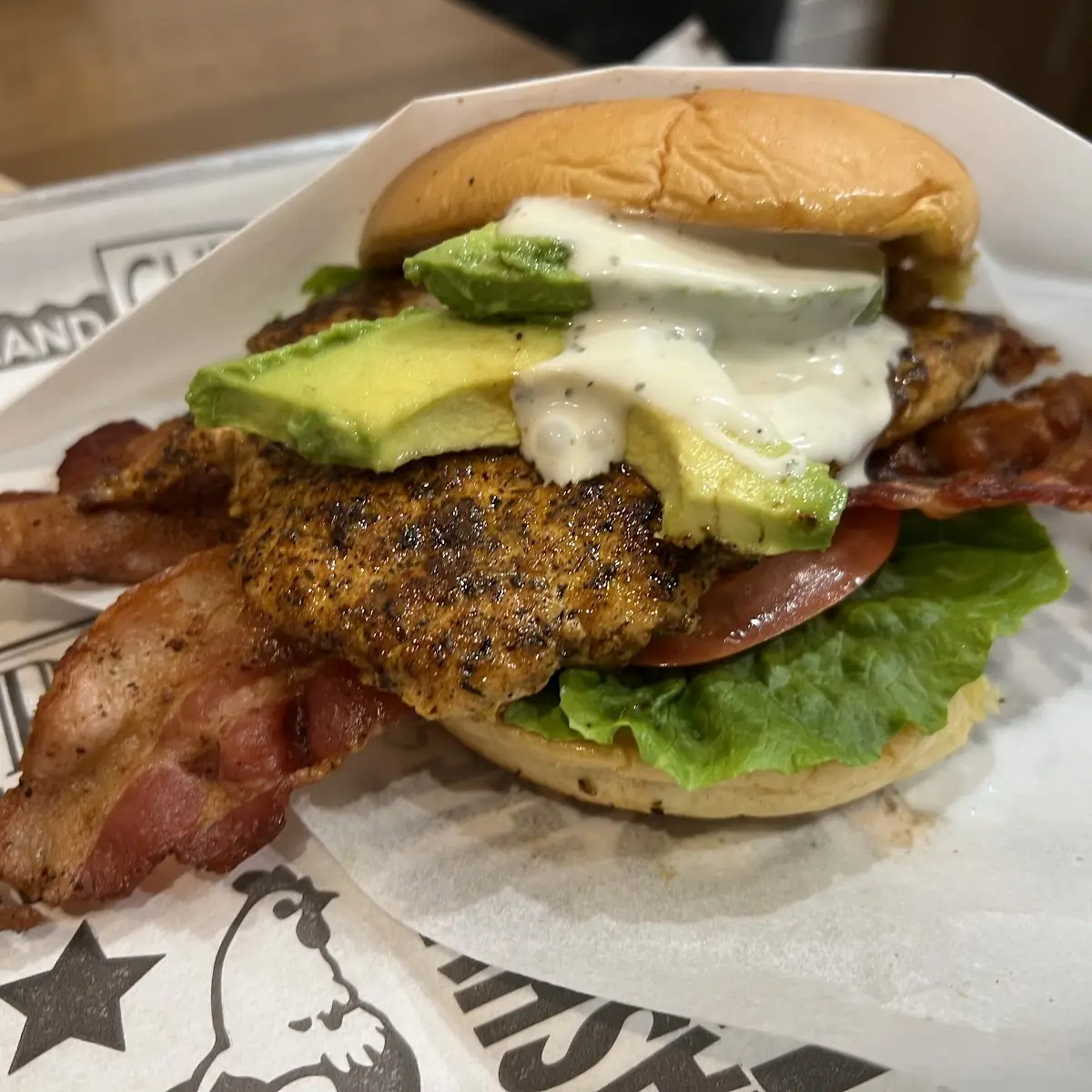 Bacavo Ranch Sandwich