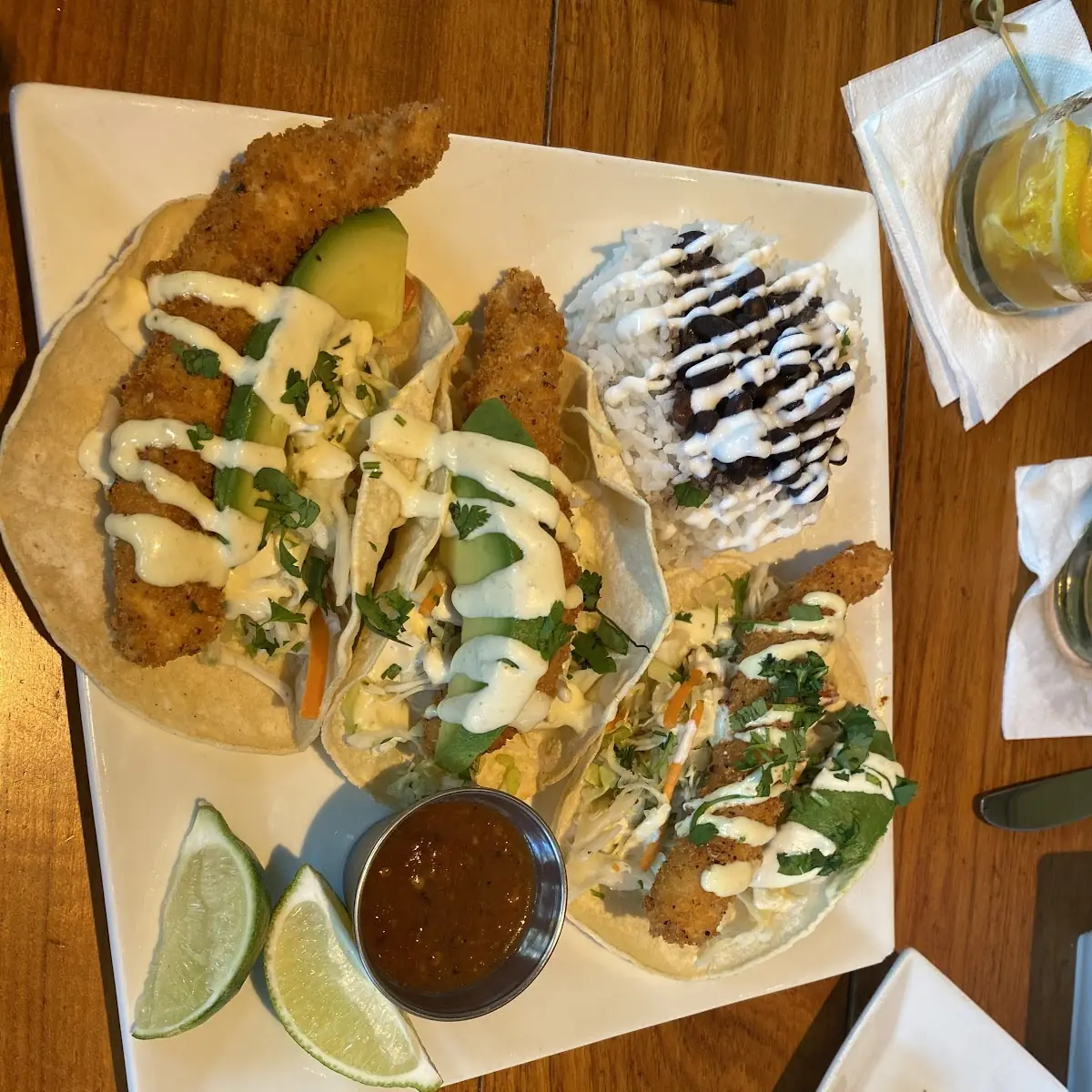 Hulas Baja Fish Tacos