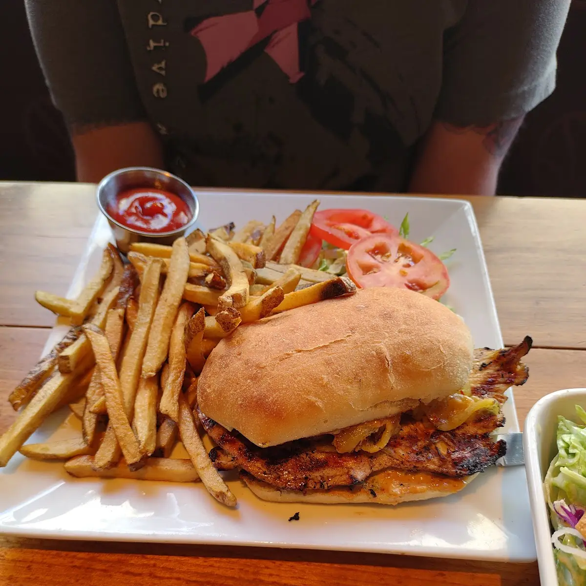Polynesian Chicken Sandwich