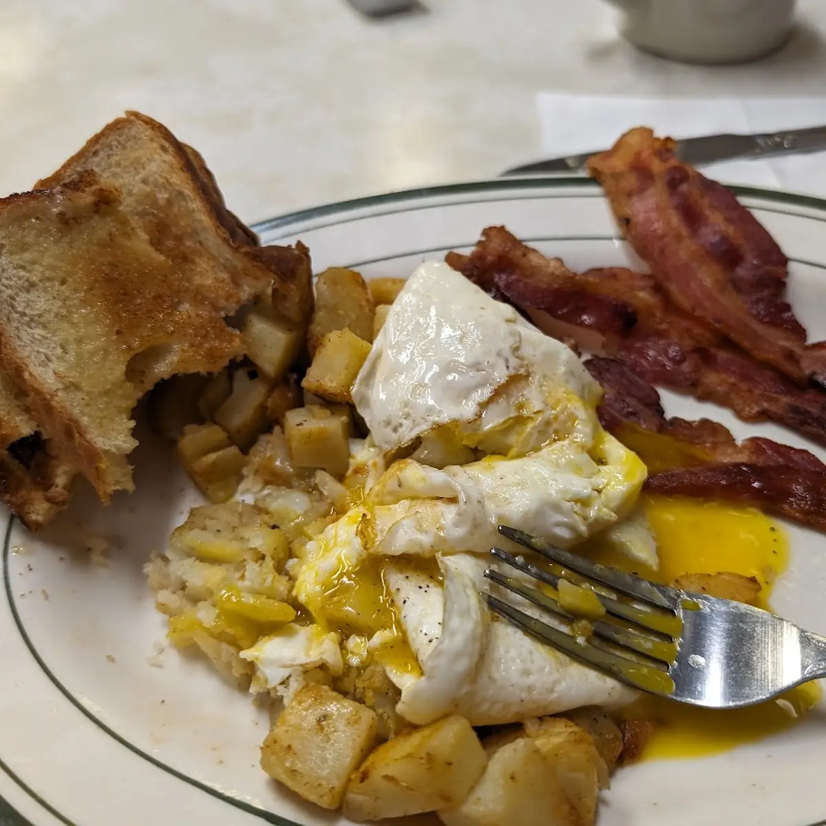 Two Eggs Any Style with Bacon