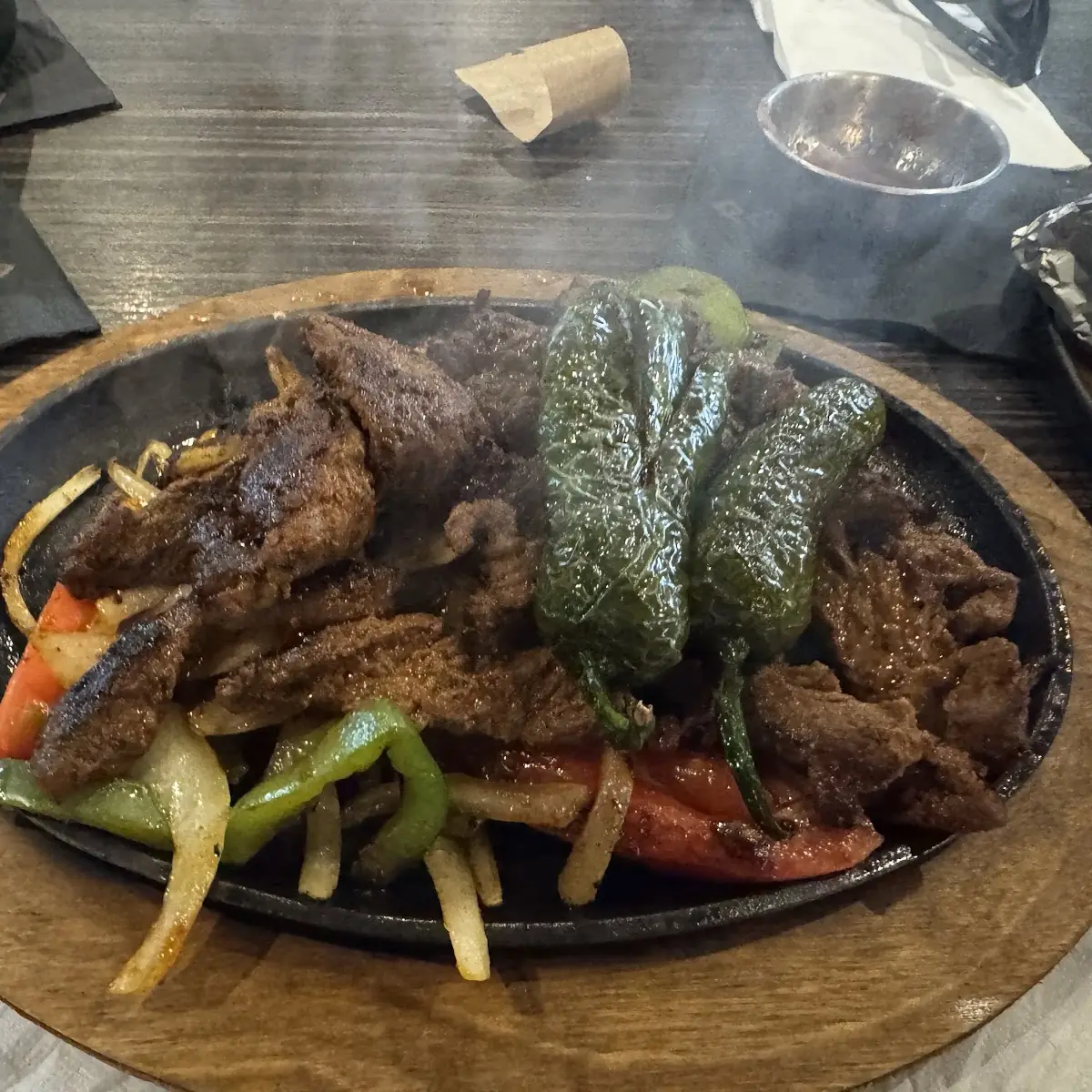 Sizzling Chicken Fajitas with Vegetables