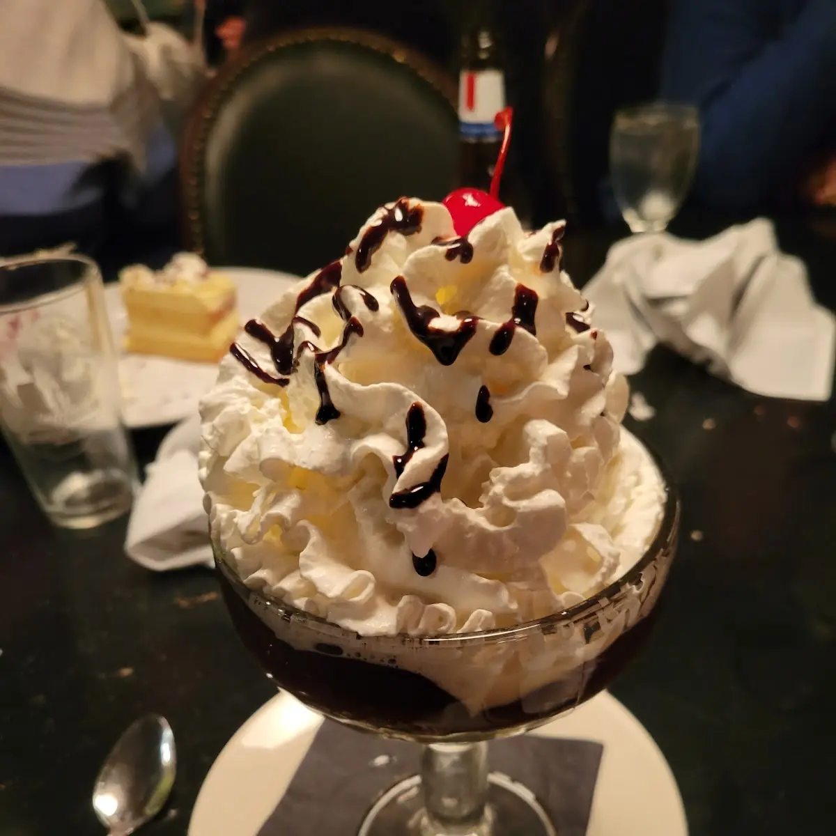 Hot Brownie Sundae