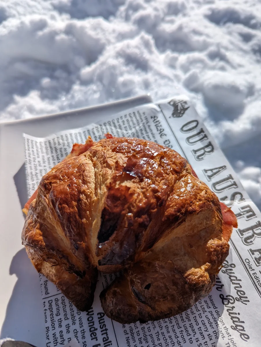 Prociutto and Brie Croissant, Kareela Hutte