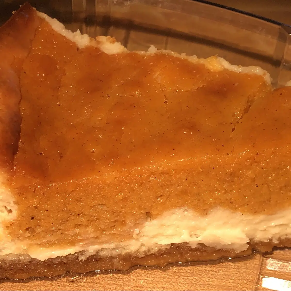 Sweet Potato Cheesecake Slice
