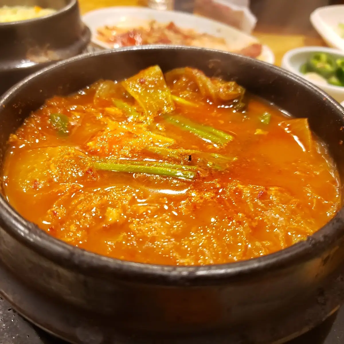 Pork Rib Soy Soup or Kimchi Soup
