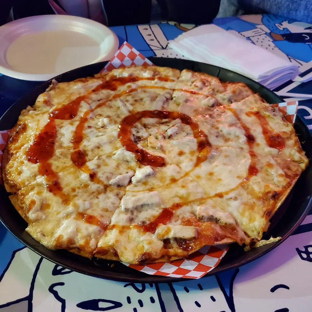 Thai Chicken Pizza