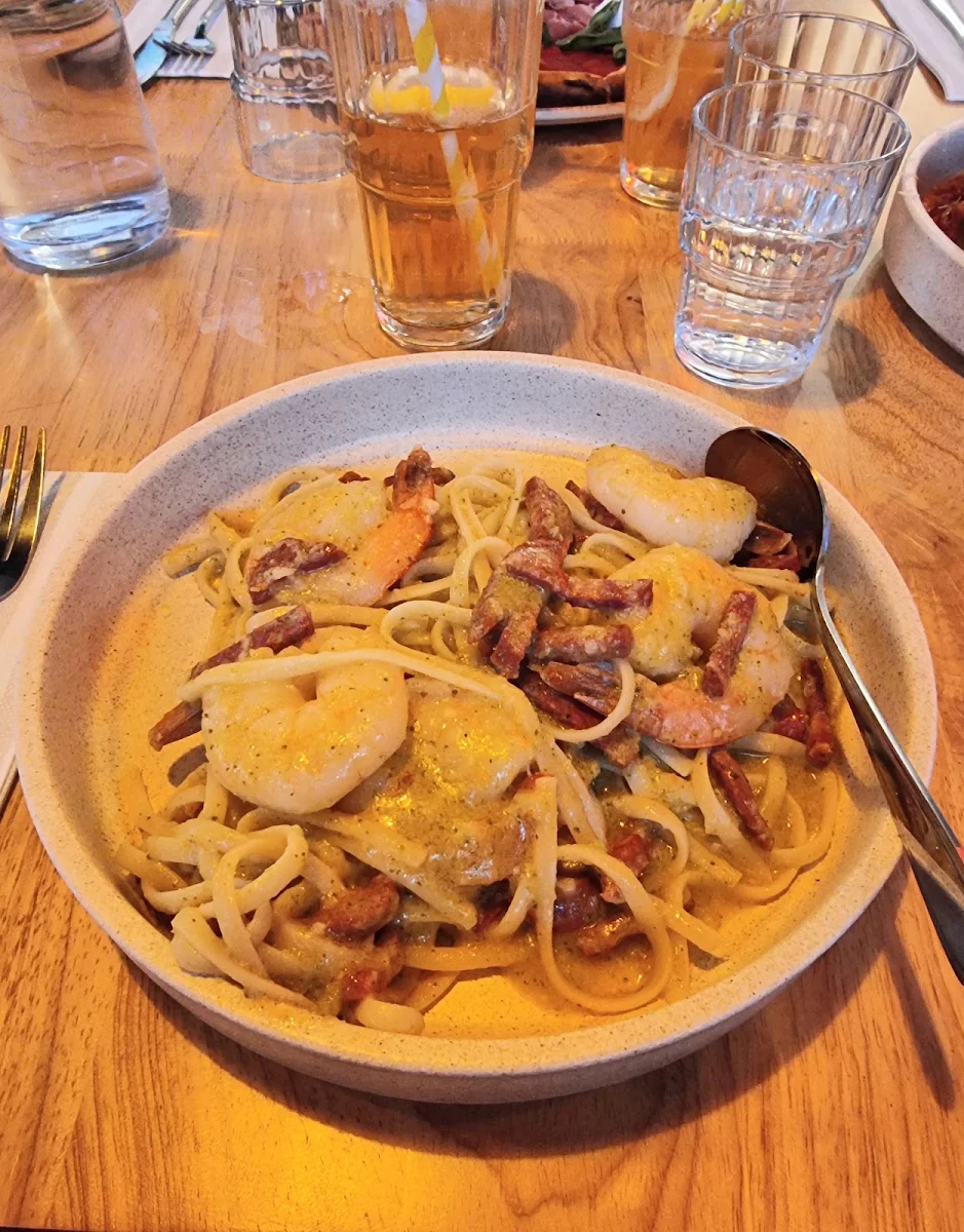 Prawn Spaghetti, Sketti Italian Restaurant - Knox Westfield