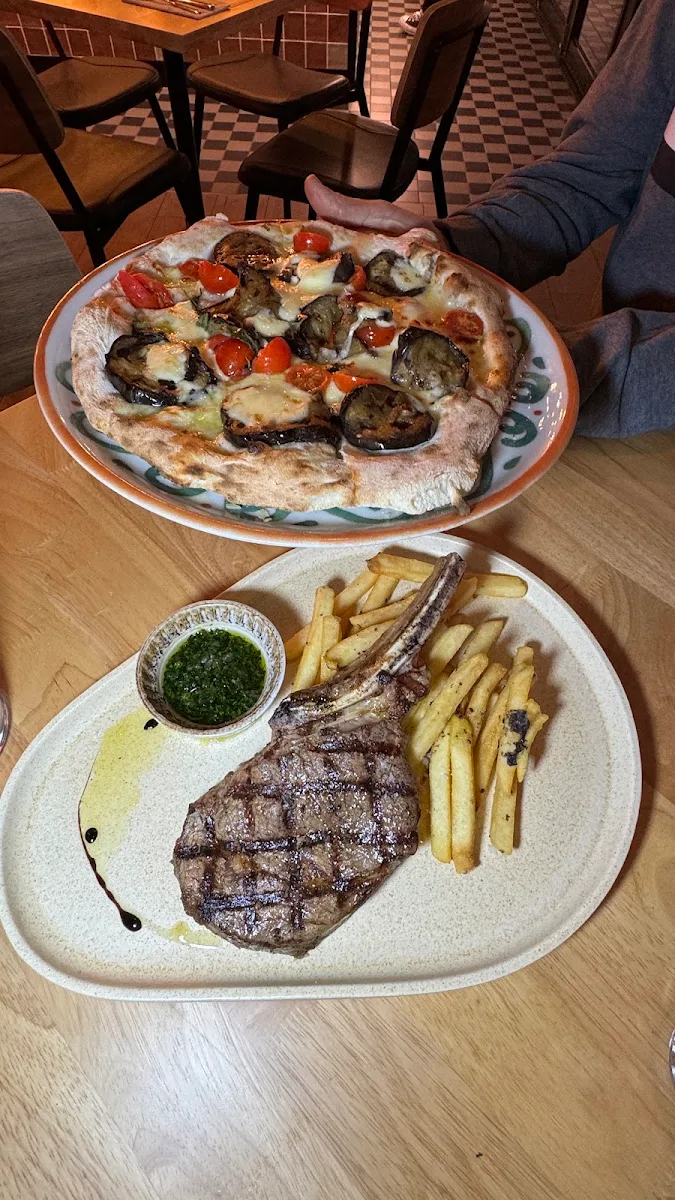 Steak with Truffle Fries, Sketti Italian Restaurant - Knox Westfield