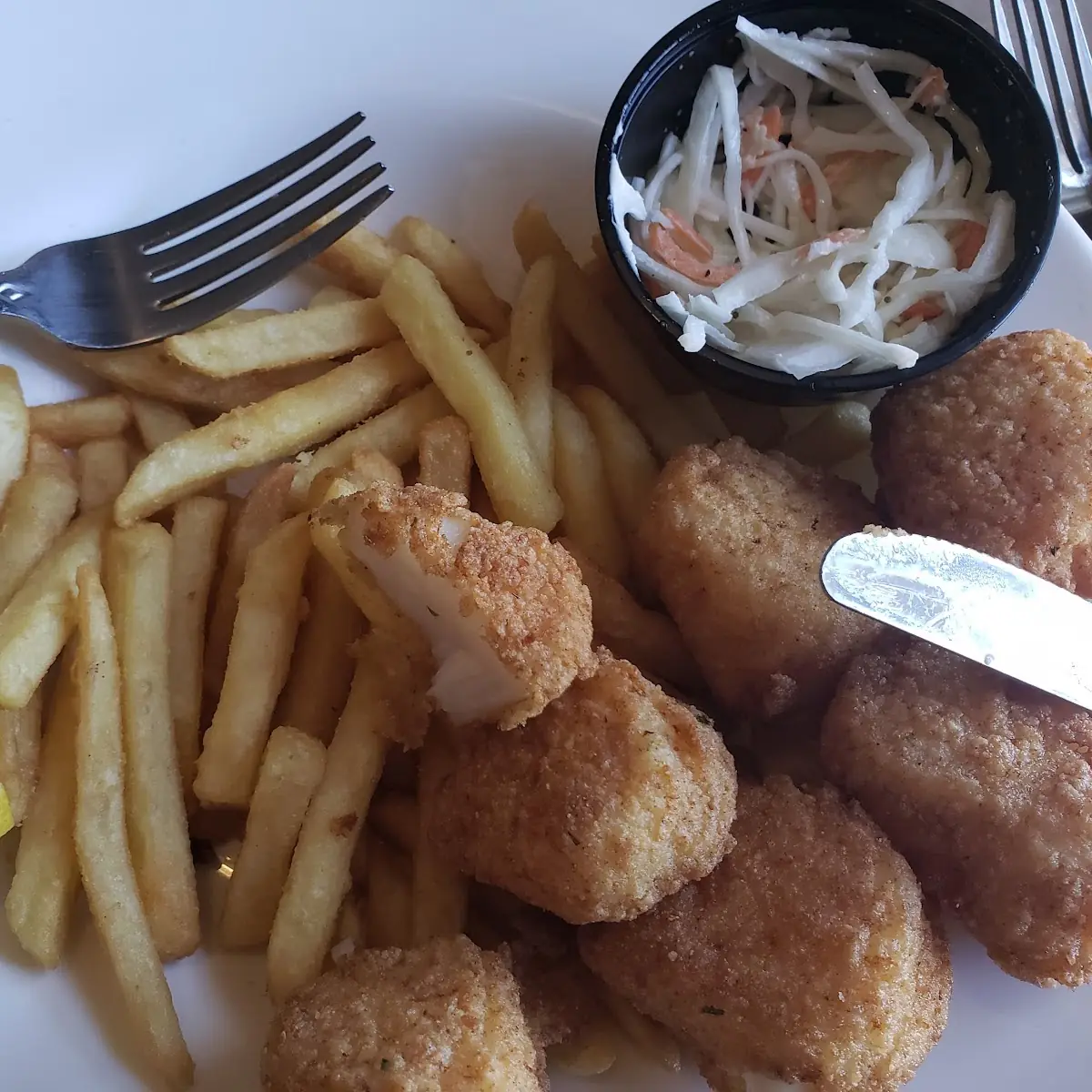Fried Sea Scallops
