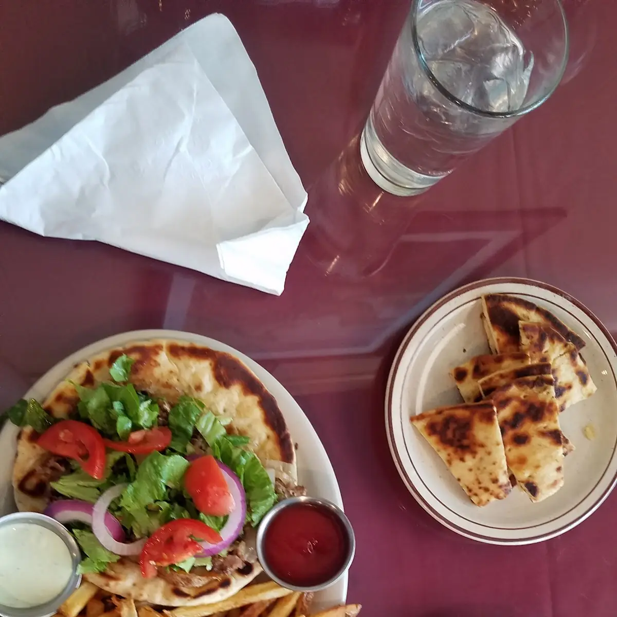 Philly Cheesesteak Gyro