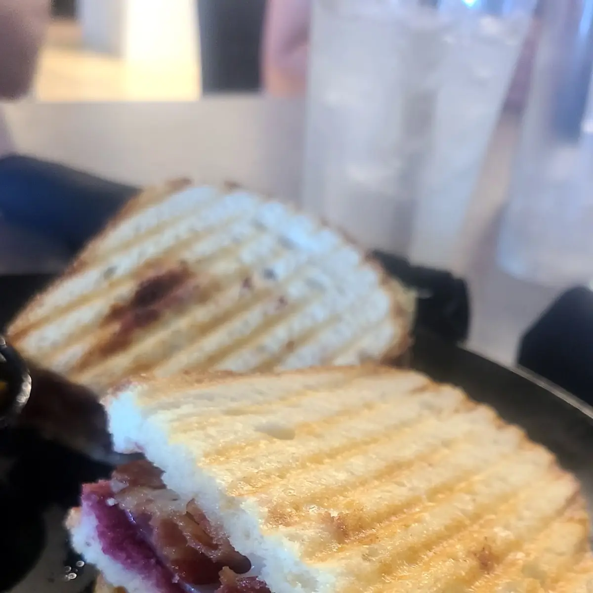 Blackberry Grilled Cheese