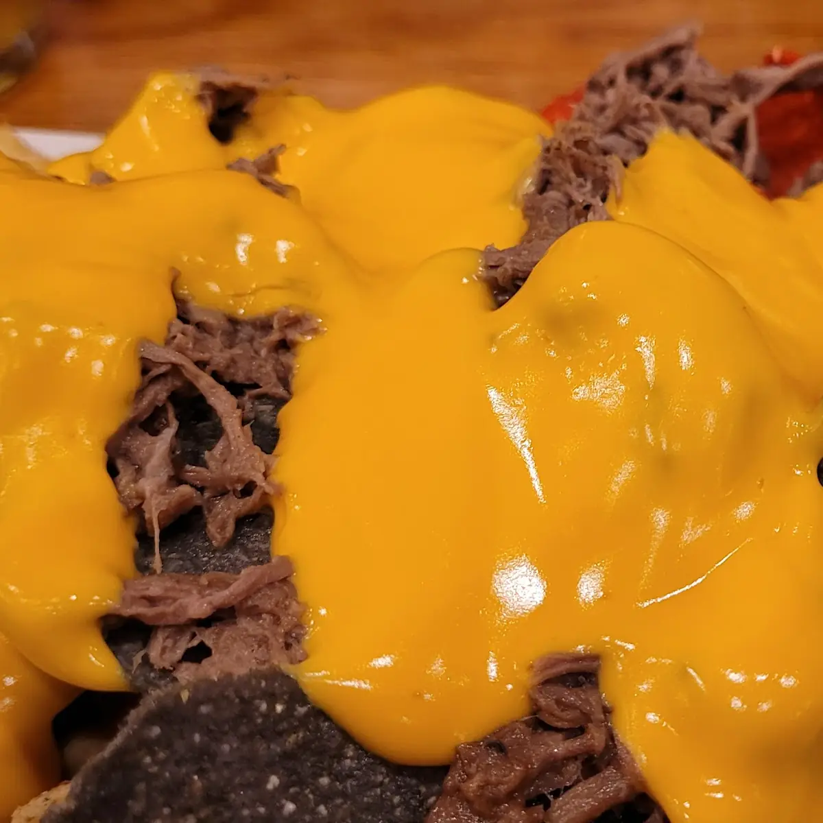 Pulled Pork and Nacho Cheese